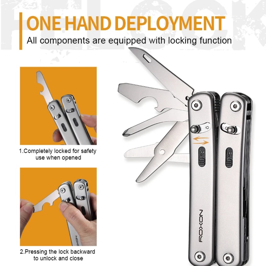Edc Carry Pliers - Pinze Multifunzione Originali R's S804G Flex,