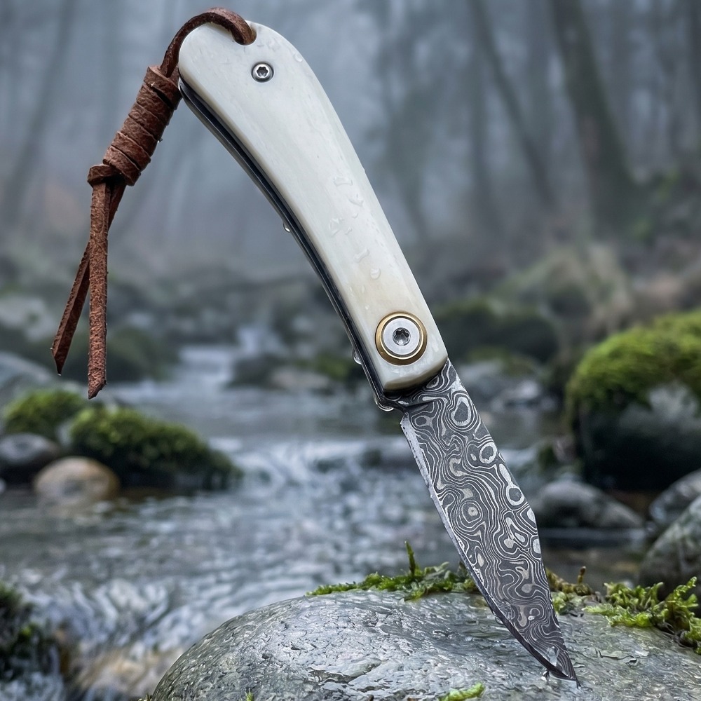 Edc Daily Carry - Coltello Pieghevole da Esterno con Manico