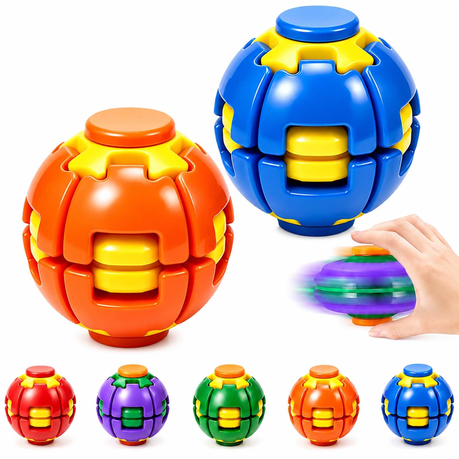 Fidget Spinner Bearing - Fidget Spinner Magic Ball Cube Giocattolo