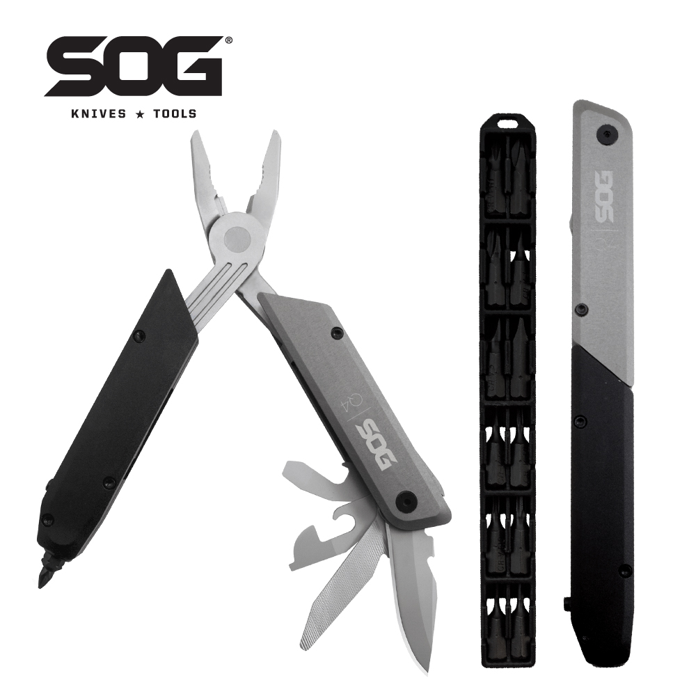 Edc Carry Pliers - SOG BATON Q4 Kit multiutensile EDC