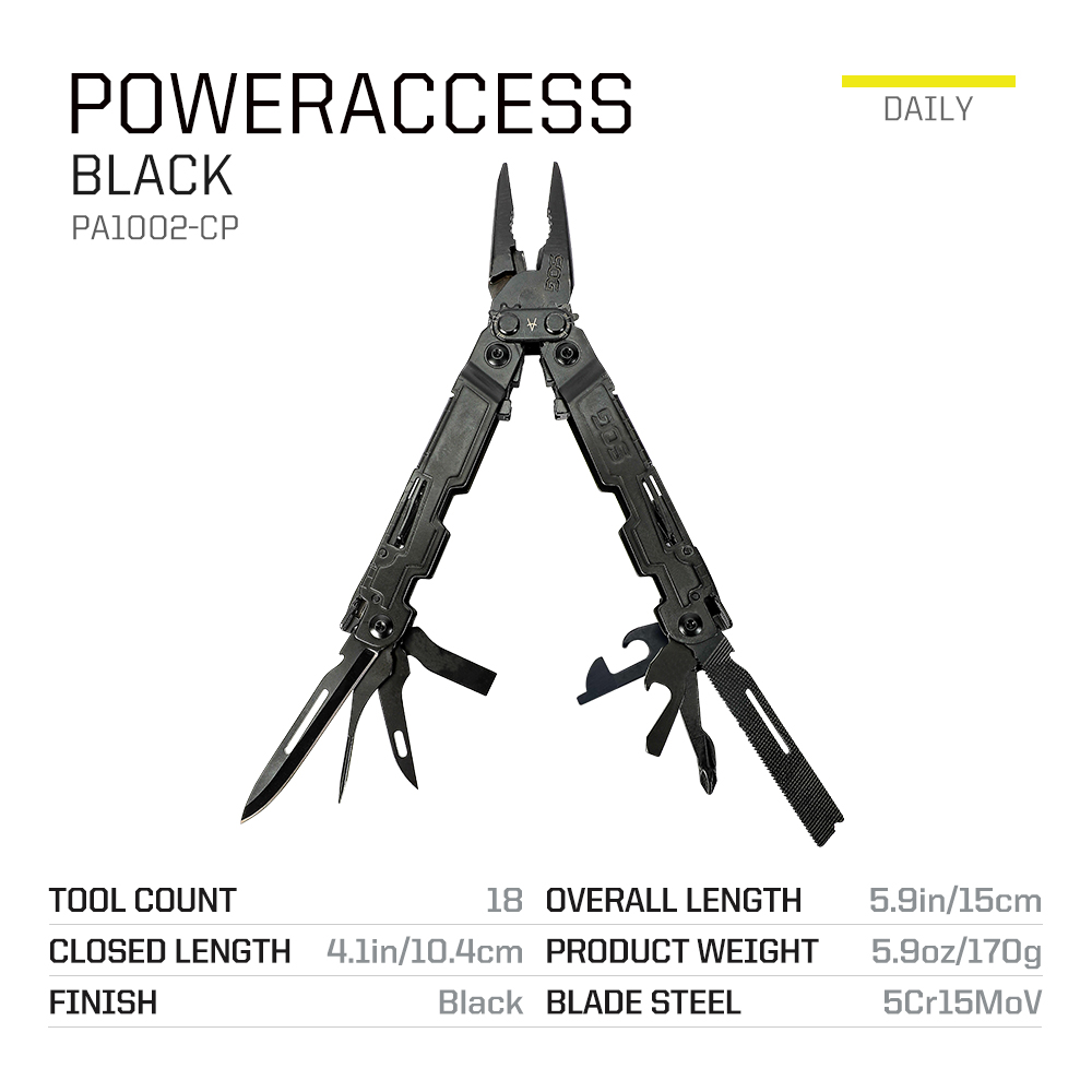 SOG 18 in 1 PowerAccess Multiu - Edc Carry Pliers recensione e prezzo