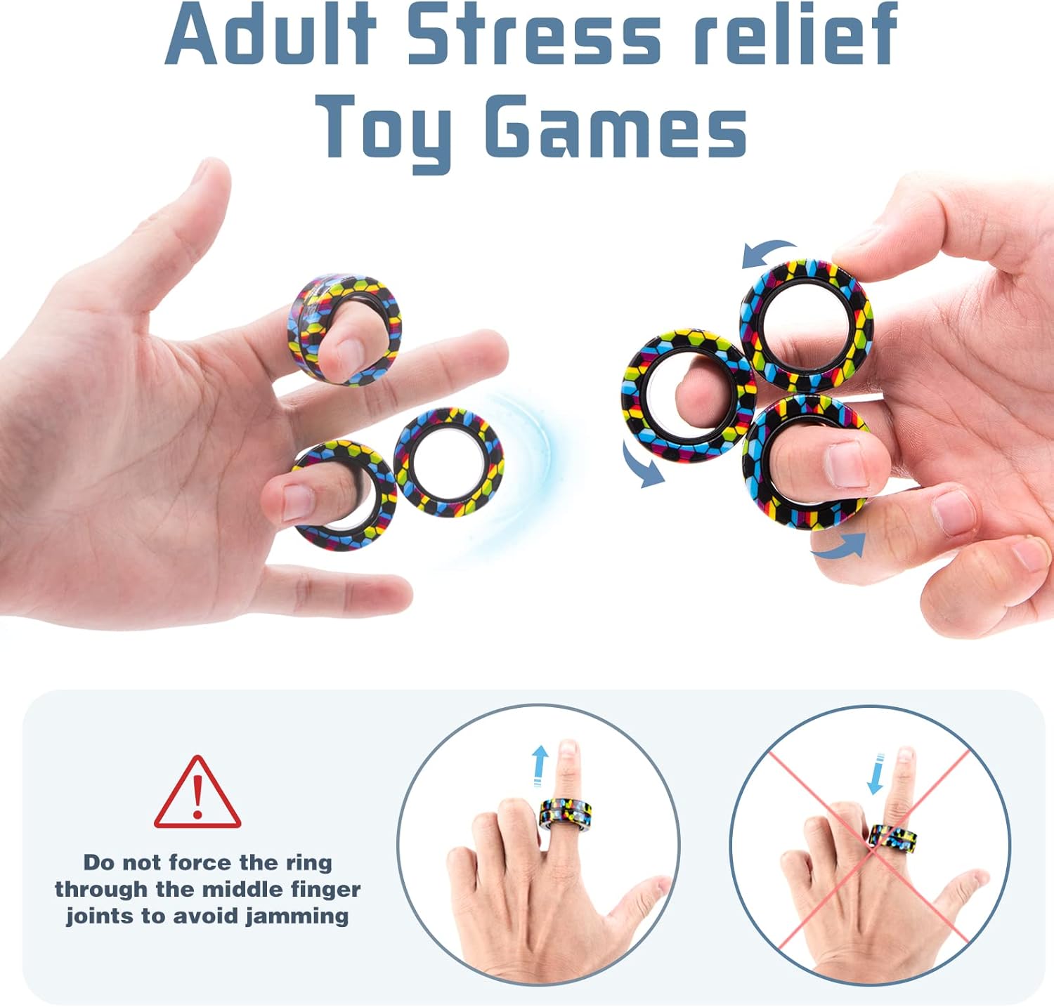 Anelli magnetici Fidget Toy Se - Fidget Spinner Bearing recensione e prezzo
