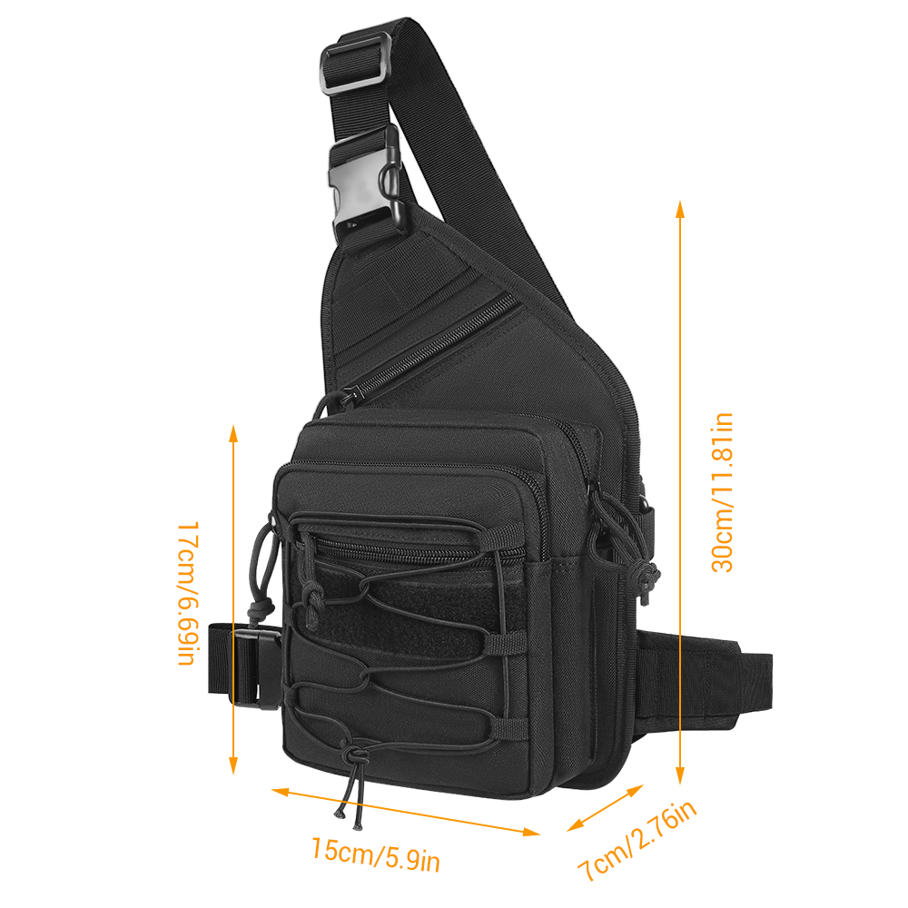 Borsa Tattica a Tracolla per T - Edc Concealed Carry Sling Bag recensione e prezzo