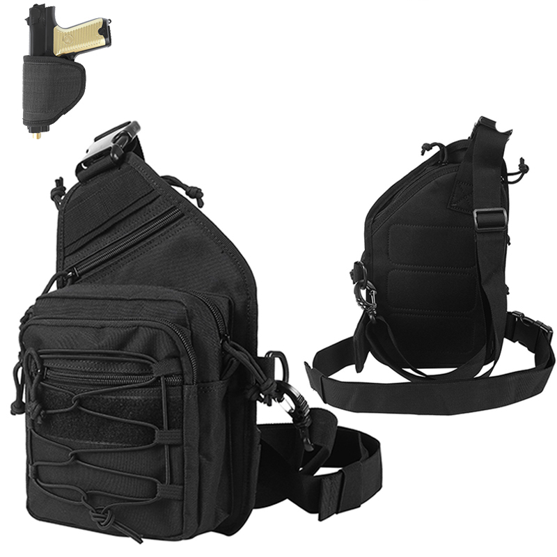 Borsa Tattica a Tracolla per T - Edc Concealed Carry Sling Bag recensione e prezzo