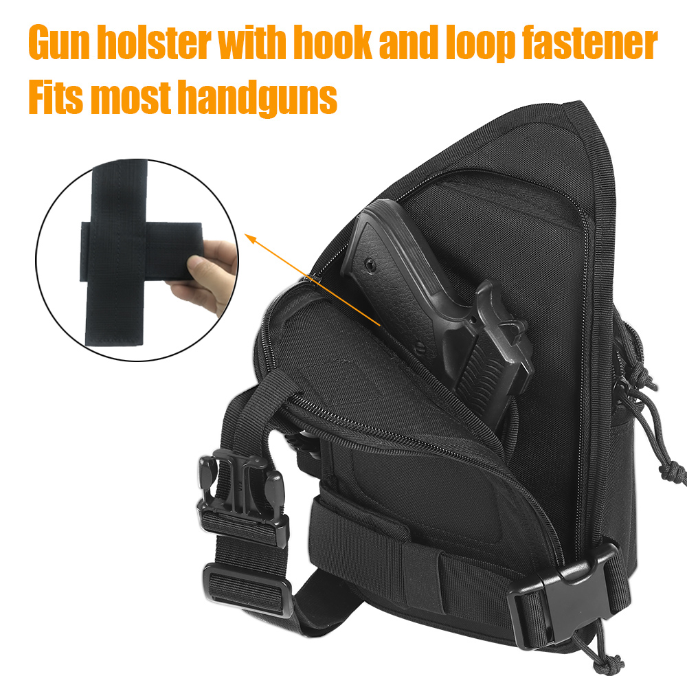 Borsa Tattica a Tracolla per T - Edc Concealed Carry Sling Bag recensione e prezzo