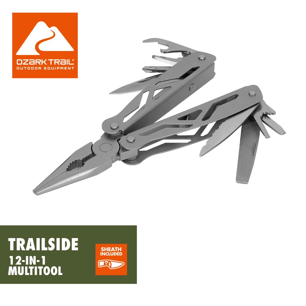 Multiutensile 12-in-1 per camp - Edc Carry Pliers recensione e prezzo