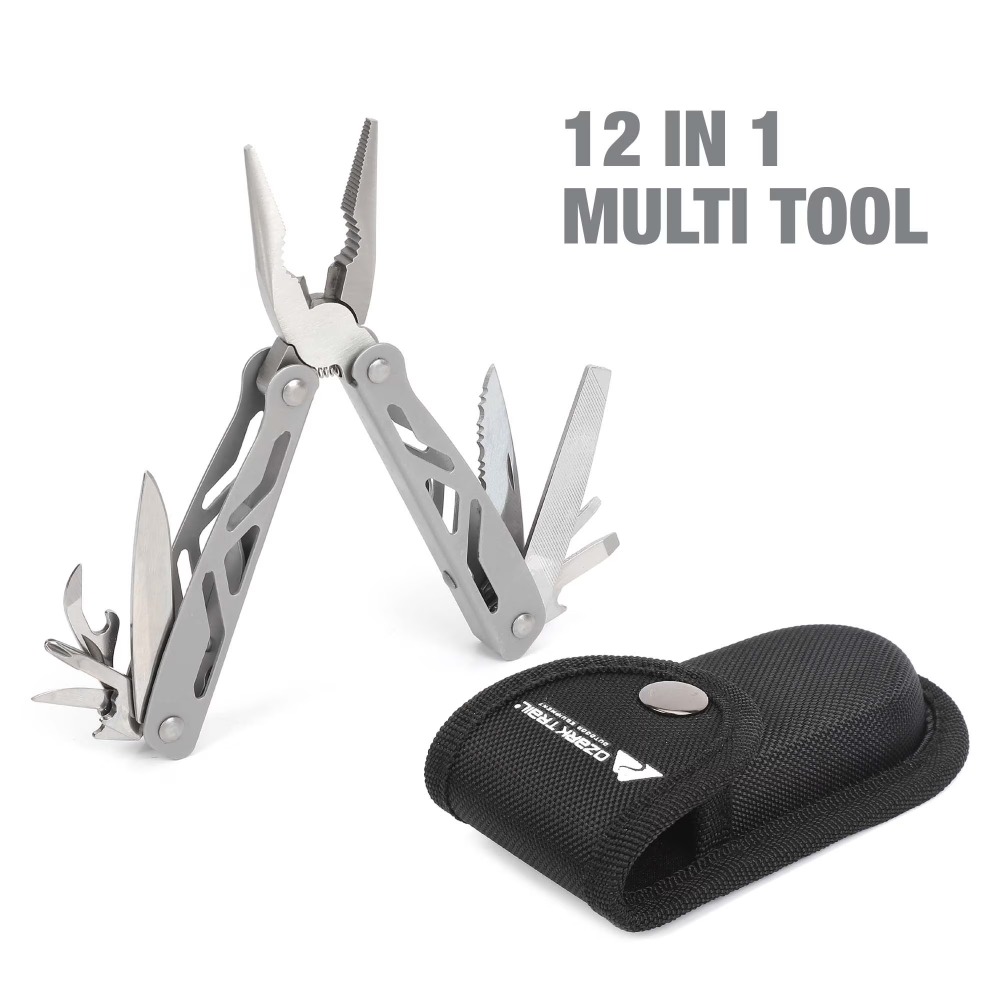 Multiutensile 12-in-1 per camp - Edc Carry Pliers recensione e prezzo