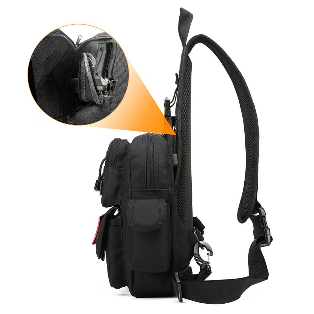 Borsa Tattica per Armi, Borsa  - Edc Concealed Carry Sling Bag recensione e prezzo