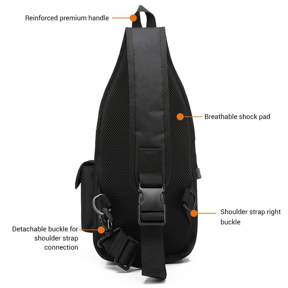 Borsa Tattica per Pistola, Bor - Edc Concealed Carry Sling Bag recensione e prezzo
